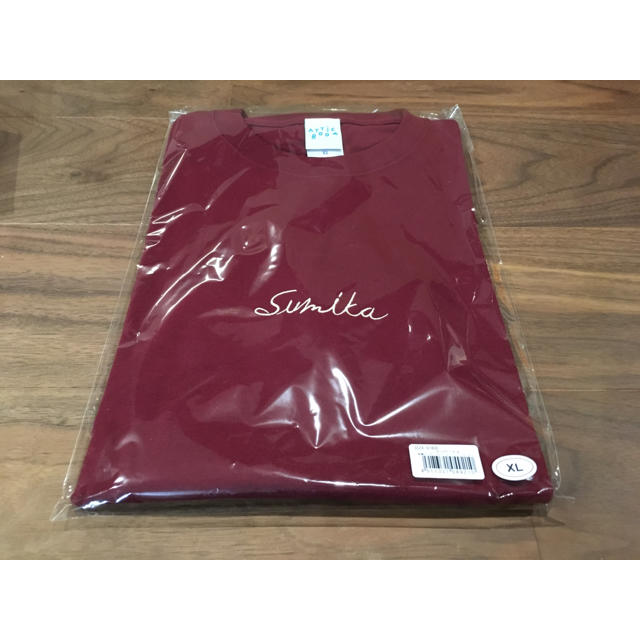 sumika FC限定 刺繍ロングTシャツ バーガンディー XLサイズ