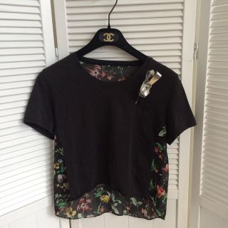 スリーワンフィリップリム(3.1 Phillip Lim)のフィリップリム♡花柄Tシャツ♡xs(Tシャツ(半袖/袖なし))