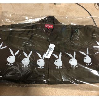 シュプリーム(Supreme)のSupreme Playboy Crew Jacket Mサイズ ブラウン(ブルゾン)