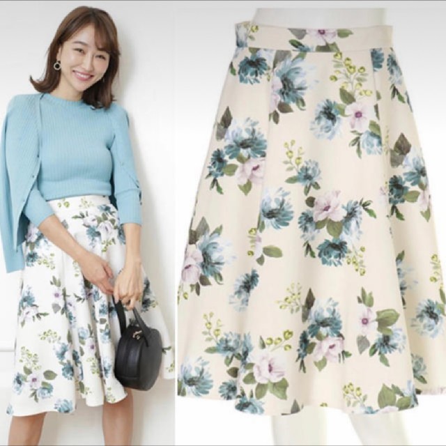 Rirandture(リランドチュール)のRirandture♡スカート♡ブルー レディースのスカート(ひざ丈スカート)の商品写真