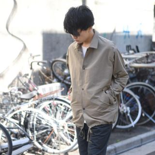 comoli  コットンナイロン　コーチジャケット　17ss