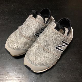 ナイキ(NIKE)の【ニューバランス NB】16.5cmグレイ スリッポンスニーカー(スリッポン)