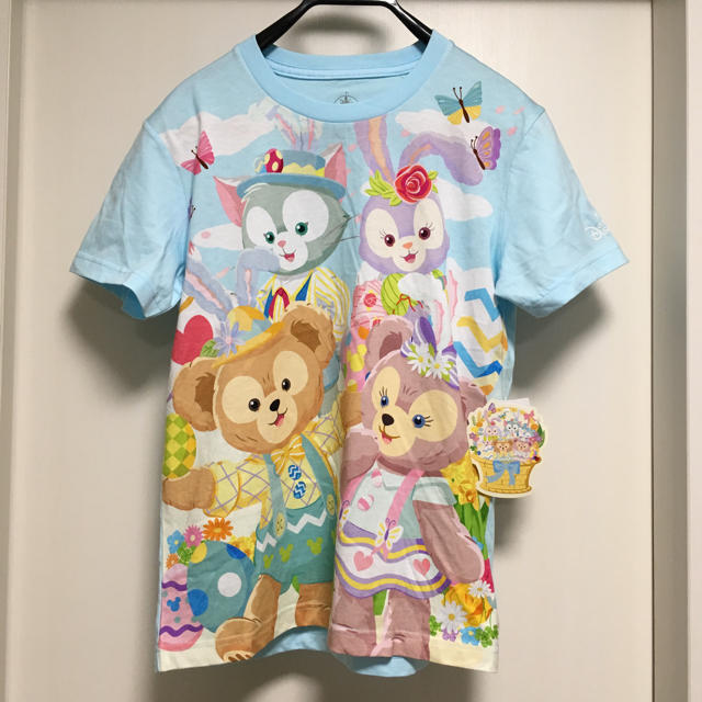 ダッフィー 上海ディズニー イースター 19 ダッフィー フレンズ Tシャツ Mサイズの通販 By ムーンダスト S Shop ダッフィーならラクマ