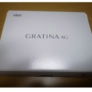 エーユー(au)のGRATINA 4G KYF31 white simフリー(携帯電話本体)