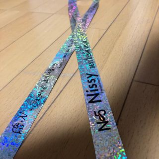 トリプルエー(AAA)のNissy グッズ 銀テープ(アイドルグッズ)