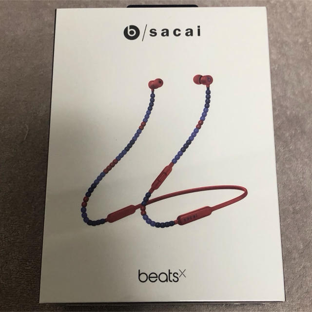 sacai(サカイ)のbeats × sacai イヤホン スマホ/家電/カメラのオーディオ機器(ヘッドフォン/イヤフォン)の商品写真