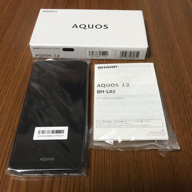 AQUOS L2 Black 16 GB SIMフリースマートフォン本体