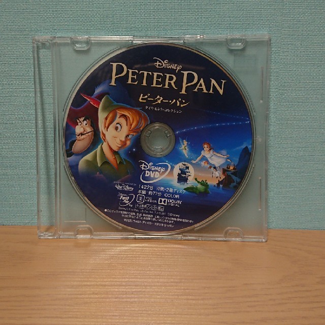 Disney(ディズニー)の【新品・未再生】ピーターパン☆DVDのみ エンタメ/ホビーのDVD/ブルーレイ(キッズ/ファミリー)の商品写真