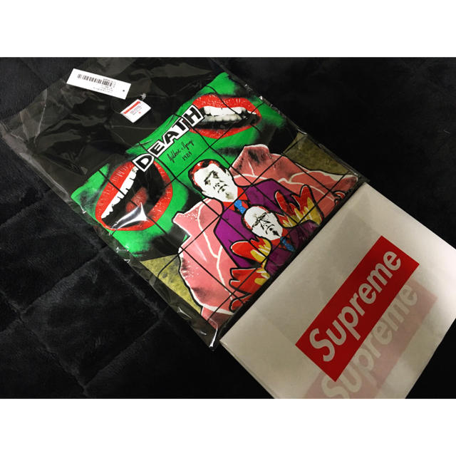 Supreme(シュプリーム)のSupreme 19SS WEEK4 DEATH Tee Sサイズ ブラック メンズのトップス(Tシャツ/カットソー(半袖/袖なし))の商品写真