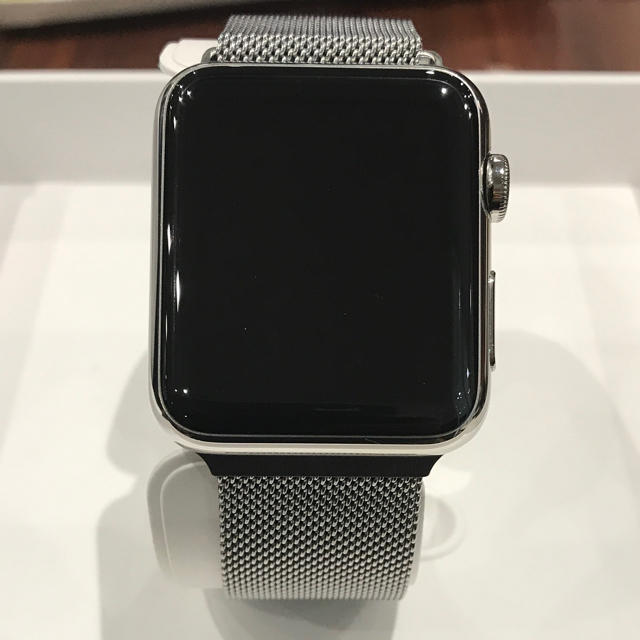 (純正品) Apple Watch 初代 42mm ステンレス シルバーのサムネイル