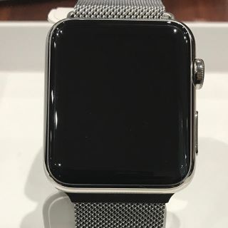 アップルウォッチ(Apple Watch)のApple Watch 38mm 初代 ステンレス シルバー(腕時計(デジタル))