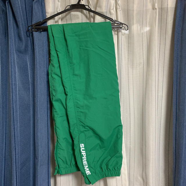 Supreme Warm up pant Green S