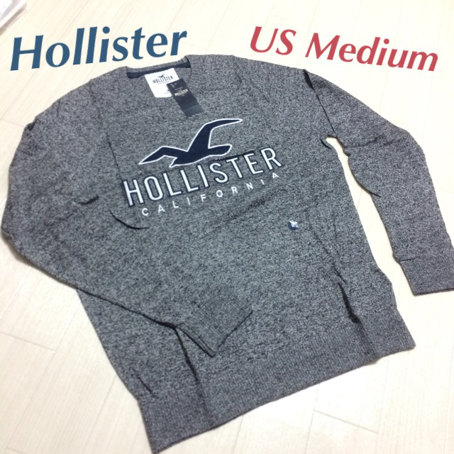 Hollister(ホリスター)のリーママ様専用★ホリスター ストライプ長T &スウェット メンズのトップス(Tシャツ/カットソー(七分/長袖))の商品写真