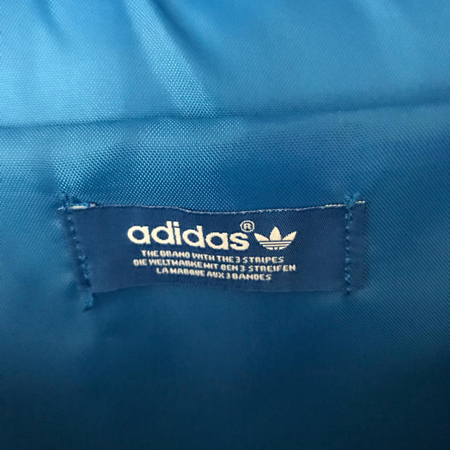 adidas(アディダス)のアディダス adidas リュック ブルー レディースのバッグ(リュック/バックパック)の商品写真