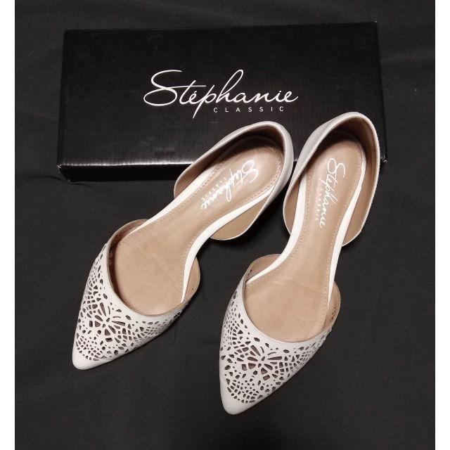 Stephanie(ステファニエ)の◆値下げ◆Stephanie　Spic&Span カットワークパンプス レディースの靴/シューズ(ハイヒール/パンプス)の商品写真
