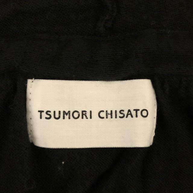 TSUMORI CHISATO(ツモリチサト)のTSUMORI CHISATO ツモリチサト★半袖ニットカーディガン 変形  レディースのトップス(カーディガン)の商品写真