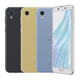 シャープ(SHARP)のAQUOS sense2 SH-M08 アーバンブルー(スマートフォン本体)