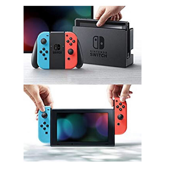 Nintendo Switch(ニンテンドースイッチ)の欲しいゲーム堂々１位★ 任天堂スイッチ 本体 (ネオンブルー/ネオンレッド) エンタメ/ホビーのゲームソフト/ゲーム機本体(携帯用ゲーム機本体)の商品写真