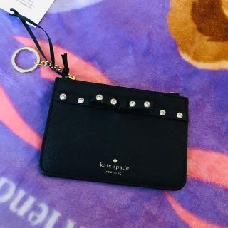 ケイトスペードニューヨーク(kate spade new york)の新品ケイトスペード  キーリング付きパスケース(コインケース)