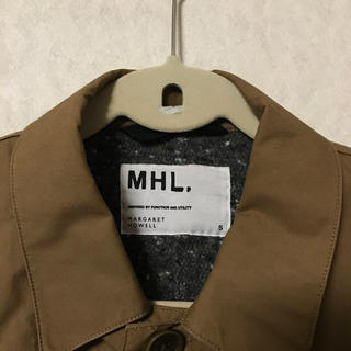 MHL.  oiled tough poplin ステンカラージャケット