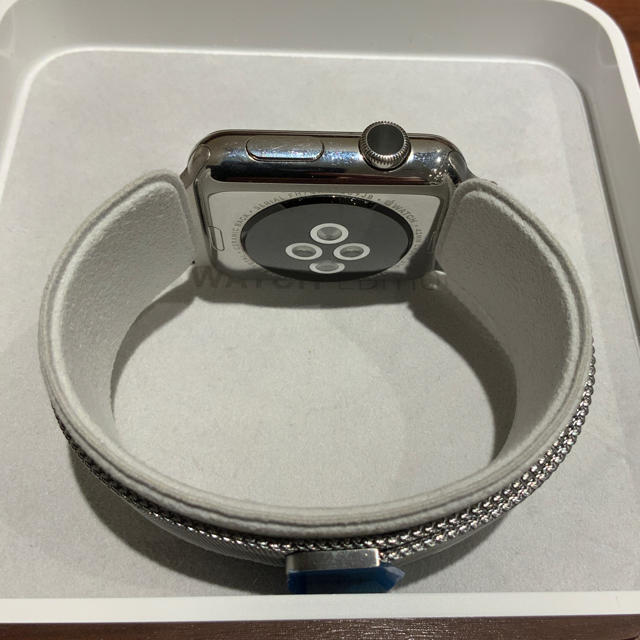 【即出荷】 (純正品) - Watch Apple Apple シルバーステンレス 初代 42mm Watch 腕時計(デジタル