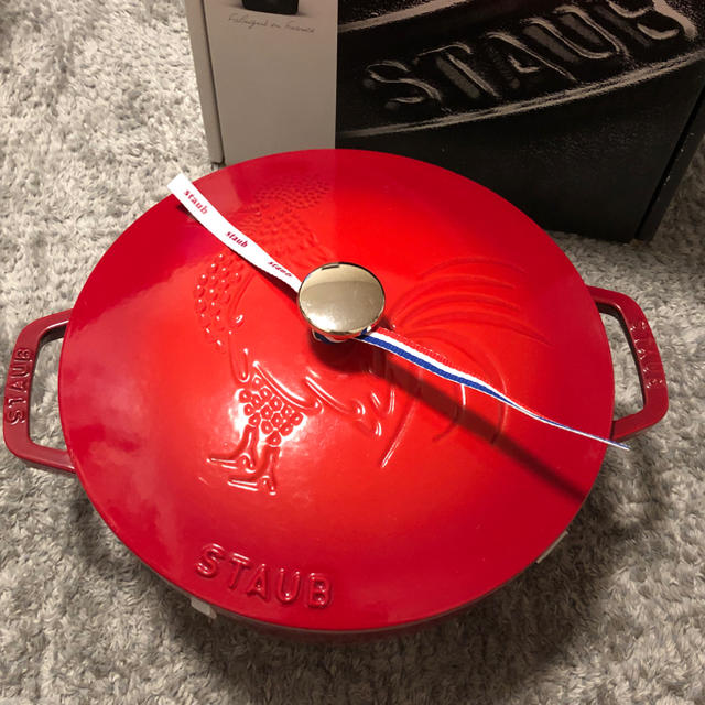 【正規品新品】STAUB ストウブ フレンチルースター ココット チェリー