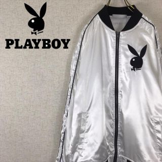 プレイボーイ(PLAYBOY)のPLAY BOY プレイボーイ ナイロンジャケット ブルゾン ワンポイントロゴ(ナイロンジャケット)