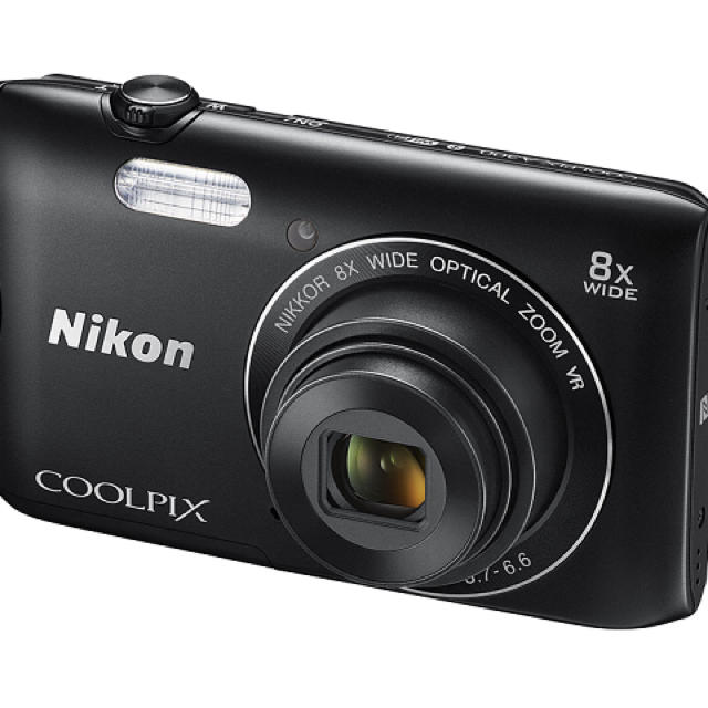 Nikon ニコン COOLPIX A300 黒 新品未使用送料込み 最安値 スマホ/家電/カメラのカメラ(コンパクトデジタルカメラ)の商品写真