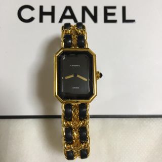 シャネル(CHANEL)の♡しゅんくん様専用♡再値下げ♡CHANEL♡プルミエール腕時計♡美品♡正規品(腕時計)