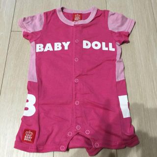 ベビードール(BABYDOLL)のベビド ピンク ロンパース(ロンパース)