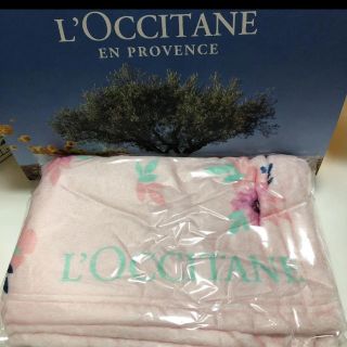 ロクシタン(L'OCCITANE)のロクシタン スプリング ブランケット お花柄(おくるみ/ブランケット)