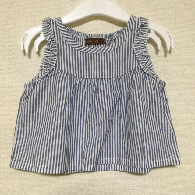 STUDIO MINI(スタジオミニ)のstudio mini チュニック カットソー 80 キッズ/ベビー/マタニティのベビー服(~85cm)(シャツ/カットソー)の商品写真