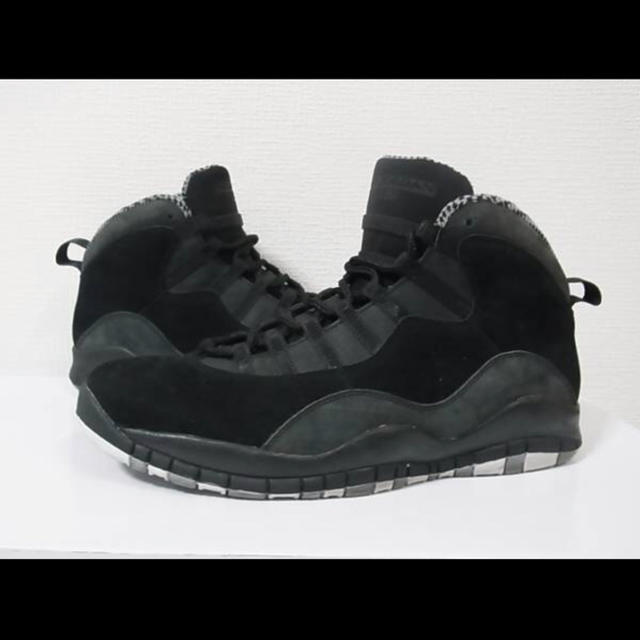 10年製 NIKE AIR JORDAN 10 RETRO STEALTH