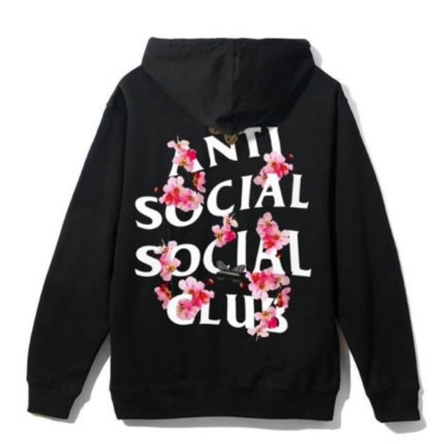 anti social social club assc foodie パーカー