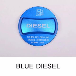 BMW フューエル キャップ カバー ディーゼル DIESEL 青 (車外アクセサリ)