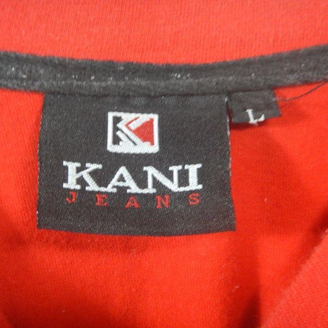 Karl Kani(カールカナイ)のみぃあさ様専用！！カールカナイ　Tシャツ　ビックシルエット　L　レッド メンズのトップス(Tシャツ/カットソー(半袖/袖なし))の商品写真