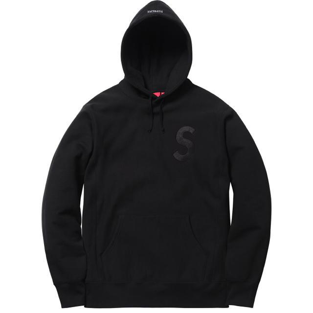 Tonal S Logo Hooded Sweatshirt  サイズL
