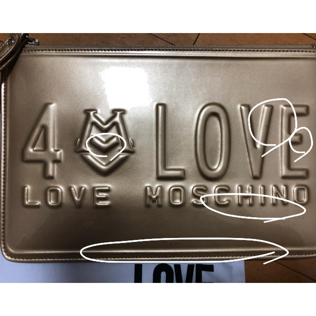 MOSCHINO(モスキーノ)のLOVE MOSCHINO クラッチバッグ レディースのバッグ(クラッチバッグ)の商品写真