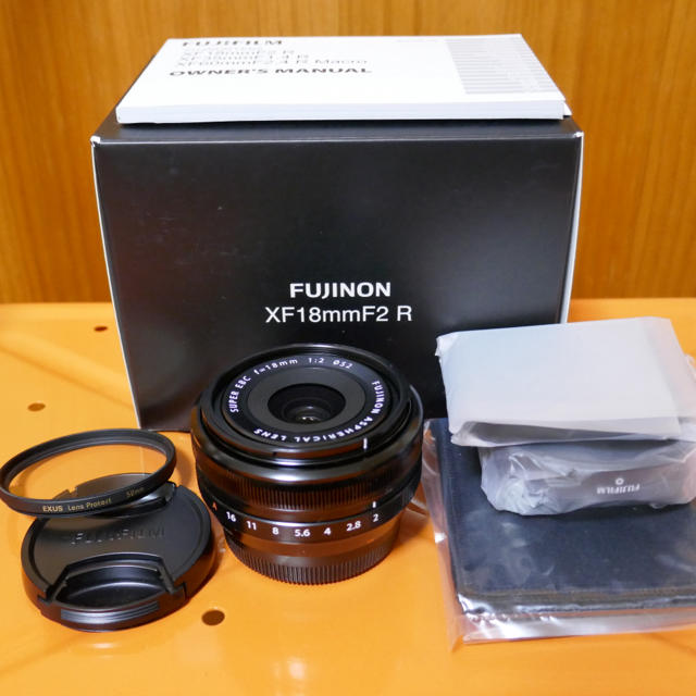 [新品未使用]FUJIFILM 富士フイルム レンズ xf18mm f2 r