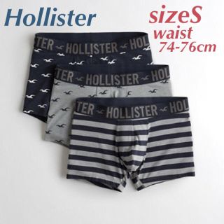 ホリスター(Hollister)の新品★ ホリスター ショート丈ボクサーパンツ 3枚セット(ボクサーパンツ)