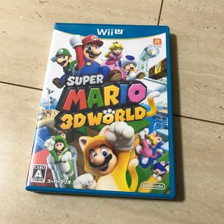 ウィーユー(Wii U)の専用　スーパーマリオ3Dワールド(家庭用ゲームソフト)