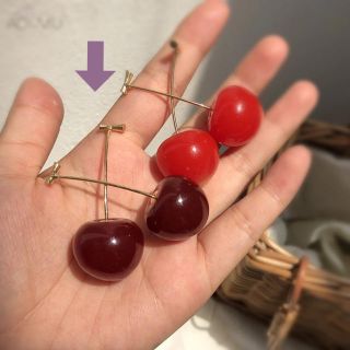 さくらんぼのピアス🍒(ピアス)