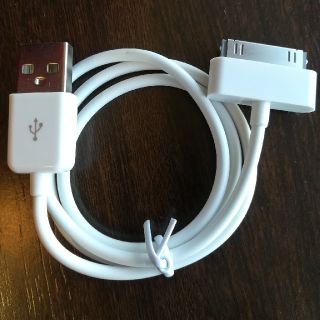 アイフォーン(iPhone)のApple iPhone4S 充電ケーブル(バッテリー/充電器)