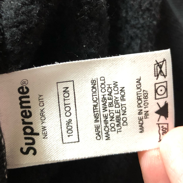 supreme comme des garcon box logo パーカー