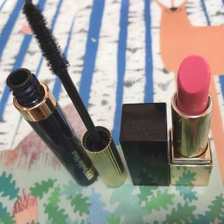 エスティローダー(Estee Lauder)のほぼ新品 お値打ち価格！ESTEE LAUDER マスカラ リップのセット(口紅)