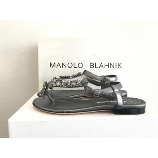 マノロブラニク(MANOLO BLAHNIK)の新品未使用!! Manolo Blahnik マノロブラニク サンダル(サンダル)