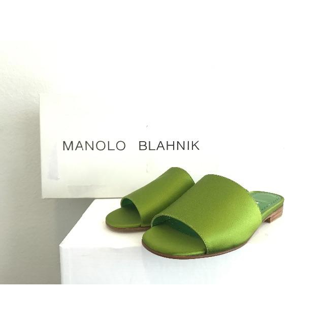 新品未使用!! Manolo Blahnik マノロブラニク サンダル