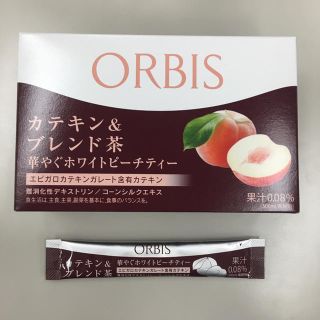 オルビス(ORBIS)のカテキン＆ブレンド茶 華やぐホワイトピーチティー（3.5g×20袋）(健康茶)