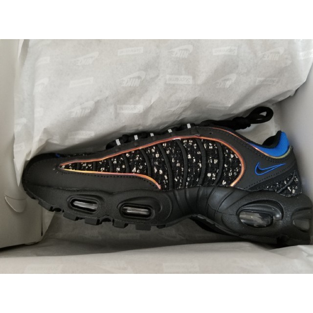 26cm Supreme NIKE AIRMAX TAILWIND4 BLACKブラックサイズ