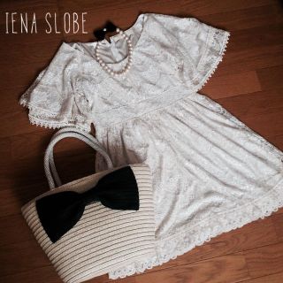 スローブイエナ(SLOBE IENA)のIENA SLOBE♡レースワンピ(ミニワンピース)